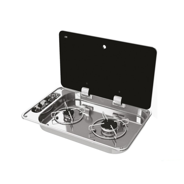 Can Dikdörtgen Çift Gözlü Ocak