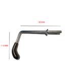 Knott Karavan Destek Tekeri Kelepçe Kolu - Görsel 2