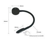 LED Karavan Okuma Lambası USB'li Dokunmatik - Görsel 3