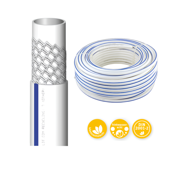 Lilie Karavan Soğuk Su Tesisat Hortumu 10-15mm 1 Metre