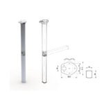 Lippert Jolly Mafsallı Katlanır Karavan Masa Ayağı - Görsel 2