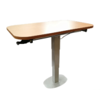 Nuova Mapa 12v Motorlu Zemine Vidalanabilir Yükseklik Ayarlı Masa Ayağı 79x38