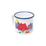 Nurgaz Emaye Kupa Beyaz Çadır