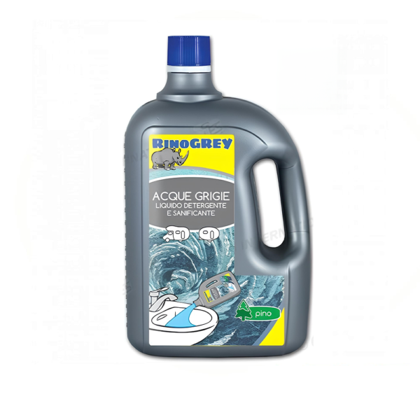 RinoGrey Karavan Gri Su Tankı Kimyasalı Su Gideri Temizleyici 2 Litre