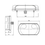 Römork & Karavan Led Stop Lambası 12 Volt - Görsel 2