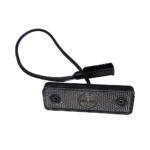 Römork & Karavan Yan Etek Aydınlatma Lambası Gri Braketli Led 12 Volt - Görsel 2