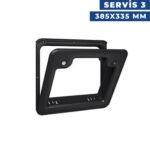 Servis Kapısı 3 385x335 mm Siyah