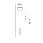 Solar Saplama Bahçe Aydınlatması - Görsel 3