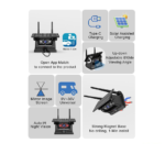 Solar Şarjlı Wireless Karavan Geri Görüş Kamerası 1080P - Premium - Görsel 4