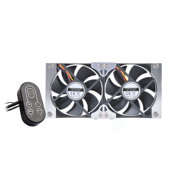 Suga 12V Karavan Buzdolabı Fanı Çiftli