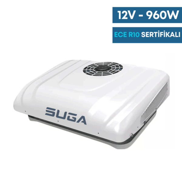 SUGA 12V Uyku - Park Tavan Kliması 960W 9000BTU