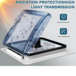 SUGA 40x40cm Fanlı, Kumandalı, Yağmur Sensörlü Heki - Görsel 7