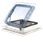 SUGA 40x40cm Fanlı, Kumandalı, Yağmur Sensörlü Heki - Görsel 8