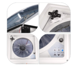 SUGA 40x40cm Fanlı, Kumandalı, Yağmur Sensörlü Heki - Görsel 3