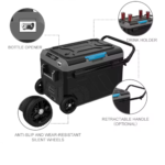 Suga Donduruculu ve Kompresörlü Mobil Buzdolabı 50 LT - Görsel 4