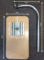 Suga Karavan Döner Bacak Masa Ayağı 70 cm - Görsel 5