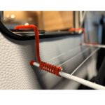 Suga Pratik Karavan Çamaşır Askılığı Kırmızı - Görsel 3