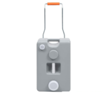 SUGA Tekerlekli Karavan Gri Atık Su Tankı 25 lt - Görsel 3