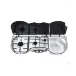 Thetford 353 Cam Kapaklı 3 Gözlü Karavan Sağ Ocak Evye Kombinasyonu